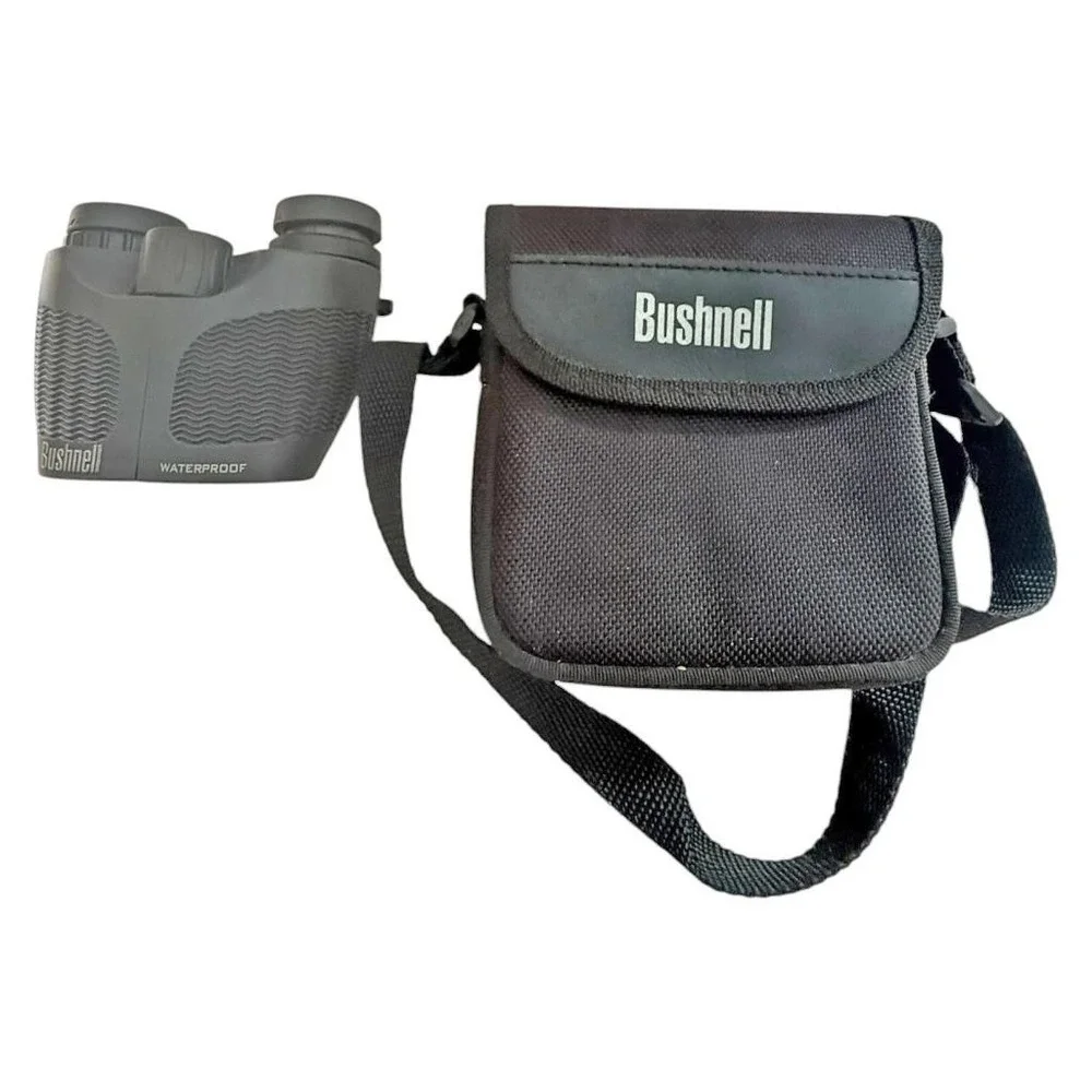 Bushnell H2O 10x26 Waterproof Binoculars Compact Roof Prism with Case 130126